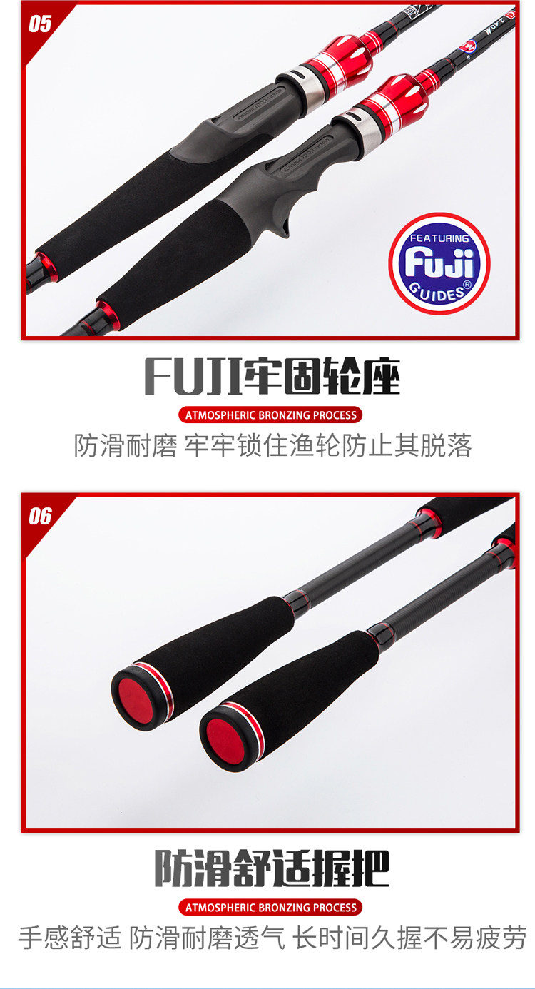 Дорожные суб -полюсный 光威路亚竿套装远投双竿稍超硬海竿碳素杆枪柄水滴轮钓鱼竿抛竿 GW
