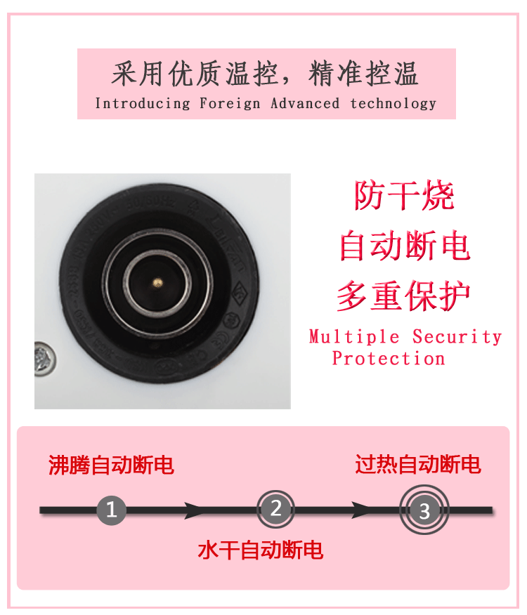 Ấm đun nước điện gốm flamingo ấm đun nước tự động đun sôi ấm đun nước nhanh chóng ấm đun nước cá tính sáng tạo nồi - ấm đun nước điện ấm siêu tốc sunhouse