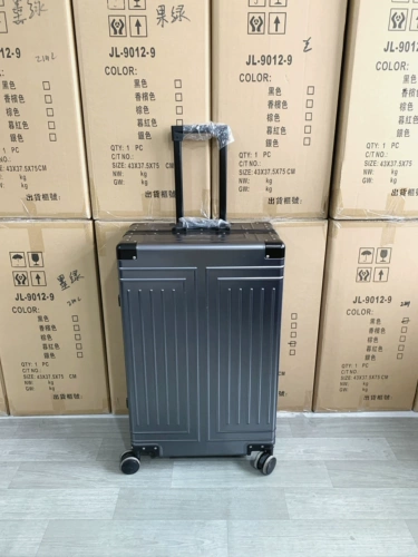 Металлический чемодан, браслет, цельнометаллическая тележка, алюминиево-магниевый сплав, 20 дюймов, 24 дюймов