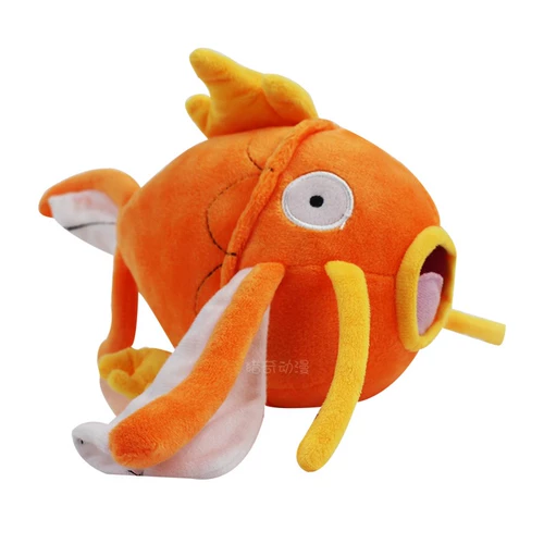 Золотая плюшевая игрушка, мультяшная тряпичная кукла, карп, подарок на день рождения