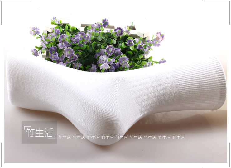 Vớ tre bằng than tre Tất nam nam dài vừa dày ống dày Thông gió dài và lớn tốt hơn cotton quần tất mỏng mùa hè