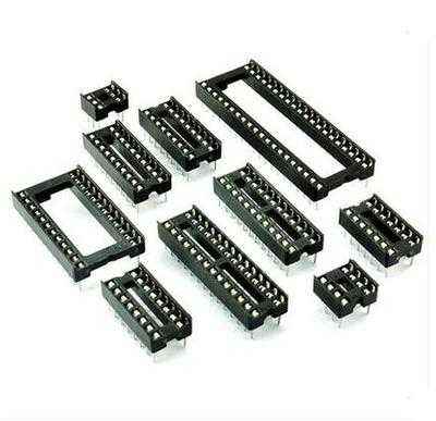 Chip base whole tube sale 6P 8P 14P 16P 18P 20P 24P 28P 40P IC base single chip