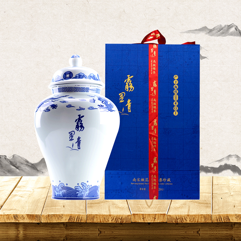 2022 New Tea Listed Fog Riqing Grade 500g Green tea Ming Former New Tea Head Sprout Tea Leaf Gift Box Canned