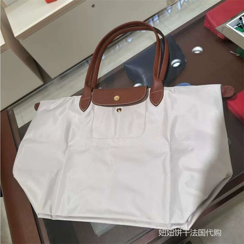 Пакет Longchamp/изысканная сумка в длинной ручке, классические булочки где-пельмени, экологичная плечeвая обвязка