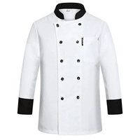 Черные длинные рукава в белом