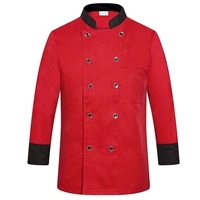 Красные длинные рукава в красном