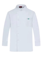 Белый зеленый длинное рукав