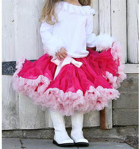 Jupe fillette en mousseline de soie - Ref 2052625 Image 76