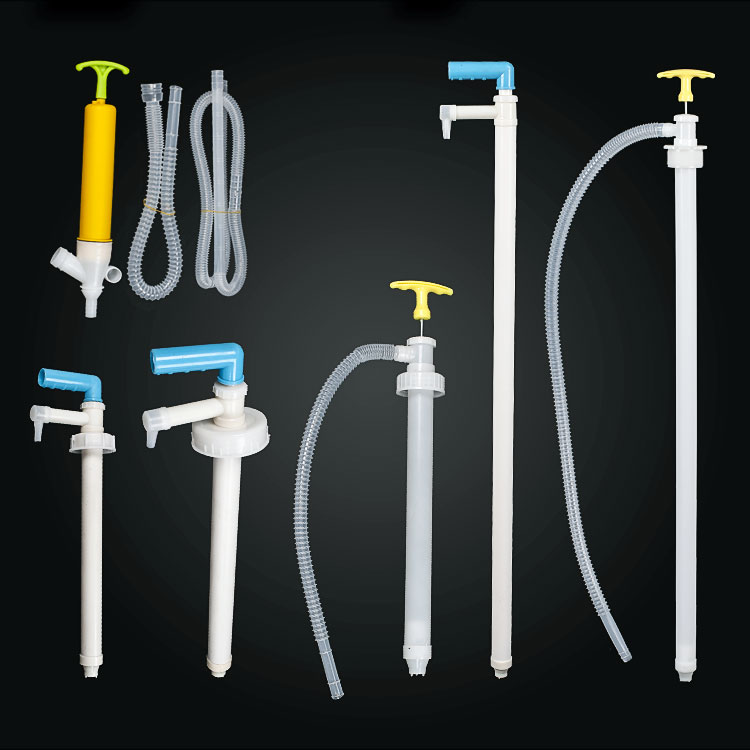 Oil pumping manual plastic oil pump pump pump oil suction oil pump carburetor carburetor pipe manual pressure self-priming oil pump oil barrel pipe pumping