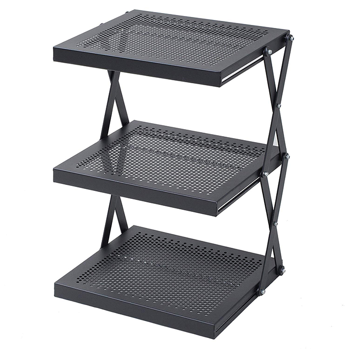 Japan ONOE outdoor picnic self-driving camping fishing folding storage table Three-layer bucket kitchen bracket