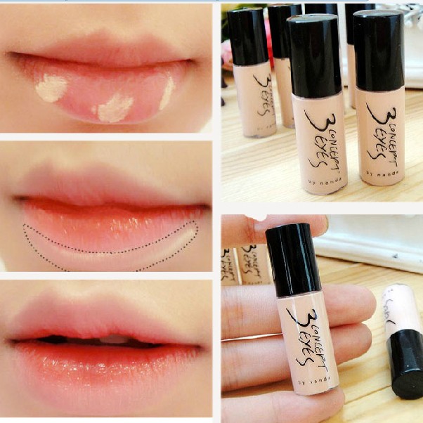 Lip Foundation Liquid Lip liner Cream Lip Balm Makeup cũng có thể được sử dụng như kem che khuyết điểm mắt cushion missha