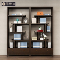 Bogu frame solid wood tea display cabinet small minimalist modern antique Wen playing with multi-treasure cockshelf Chinese style furniture