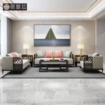 Cloth Sofa Light Extravaganza Modern New Chinese Solid Wood Living Room 2021 New Light Lavish Home Duo Sofa Furniture