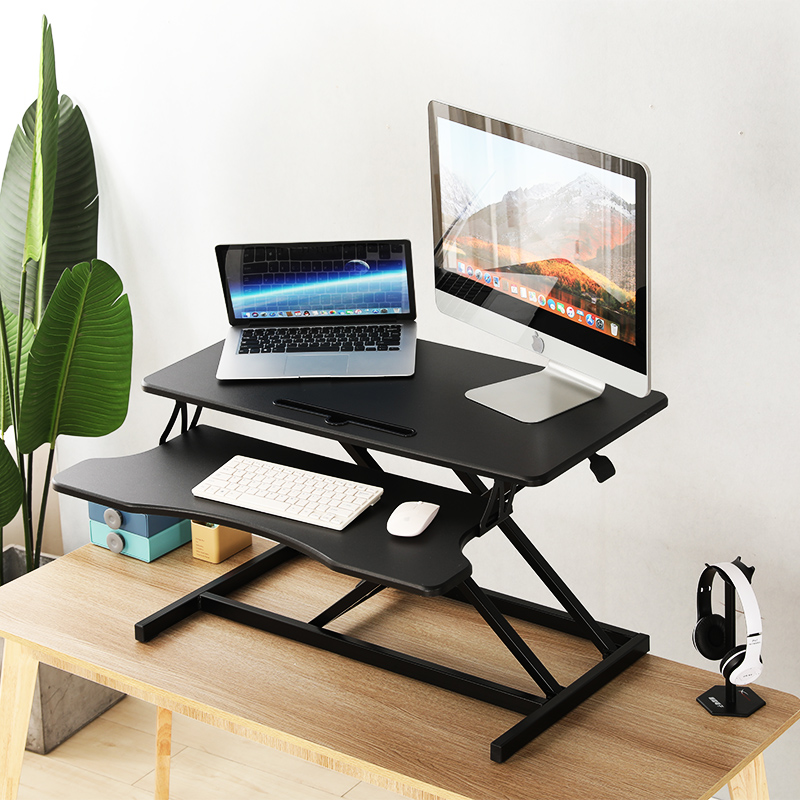 Exit stand-by notebook desktop elevated desk lift desk mobile simple workbench