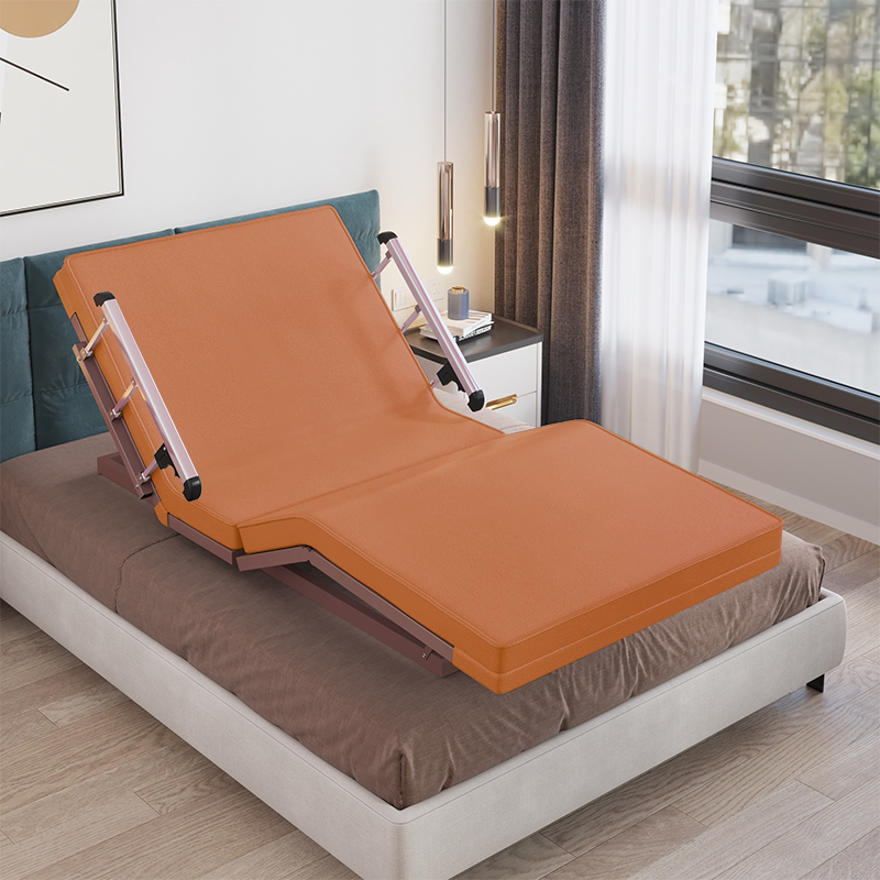 Electric wake-up aid elderly home intelligent back-lifting leg automatic lift mattress paralyzed patient care bed