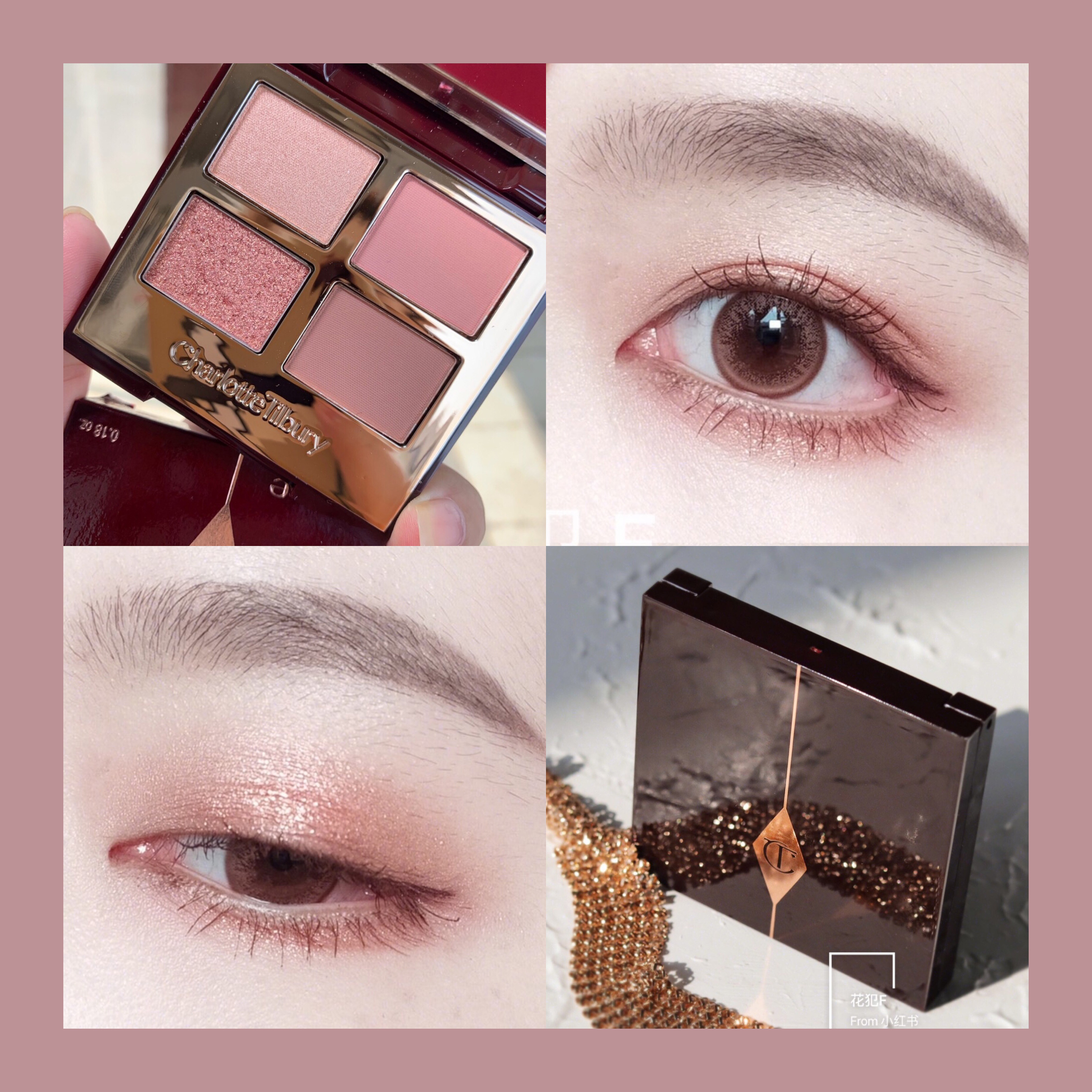 CT 12 four-color eyeshadow plate pillow talk popsDV copper charge Christmas limited eyeshadow