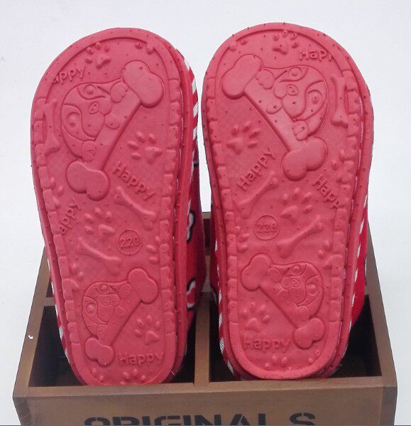 Pantoufles enfants en suède pour hiver - Ref 1035526 Image 24