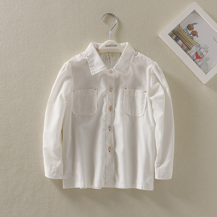 Chemise fille à manche longue - Ref 2086692 Image 9