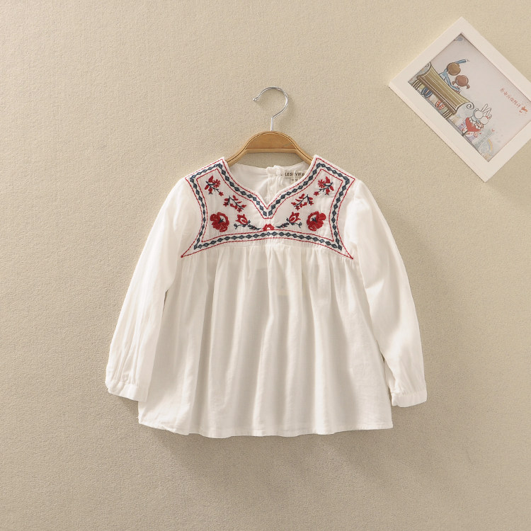 Chemise fille à manche longue - Ref 2087344 Image 8