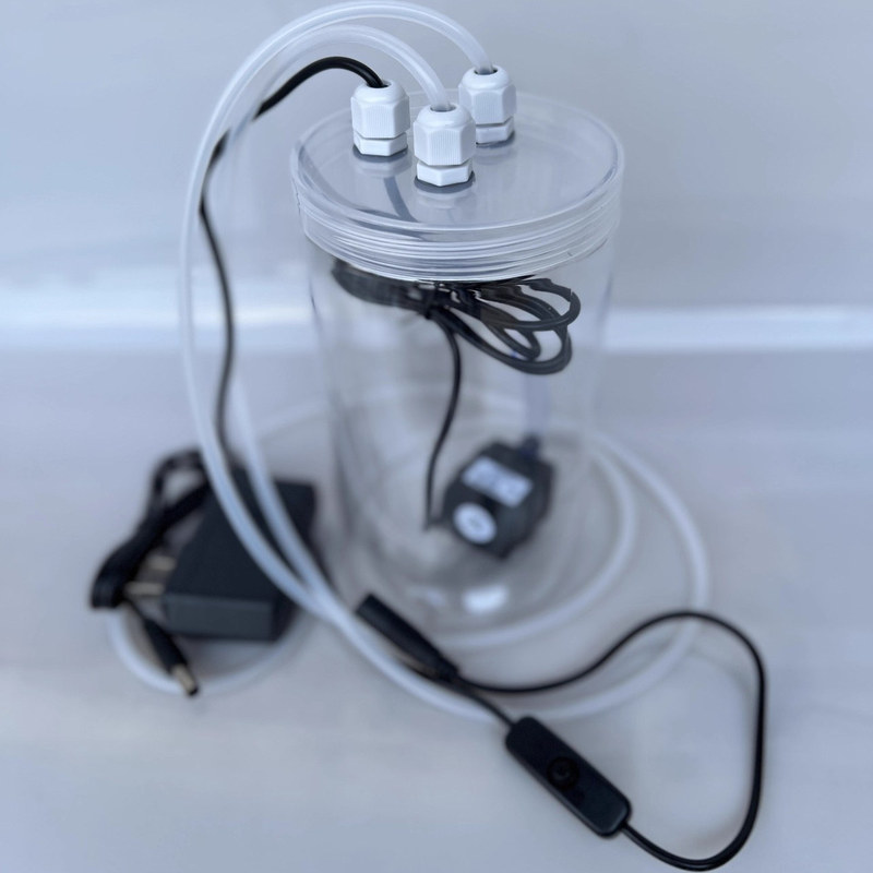 Computer and Mobile Phone Equipment Water Pump USB Water Pipe Set Water Cooling Circulation Water Tank Bucket 5V 12V Set