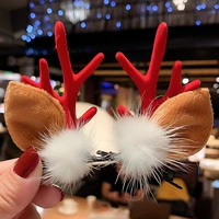 Розовая красная плюшевая коралловые рога