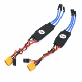 Новый Xida XXD 30A 40A бесщеточный электронный регулятор скорости электронный регулятор скорости модель самолета с фиксированным крылом четырехосное треугольное крыло Су-27
