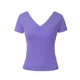 Сиреневый, короткий рукав