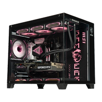 MSI Family Bucket Computer Host RX6750GRE 7700XT Graphics Card Desktop R5 7500F Sea View Room Game Console DIY Assembly Machine Black Myth Wukong Station
