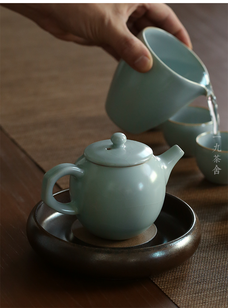 Jingdezhen your up tea suit household contracted and I ceramic cups from the sitting room the teapot tea tea