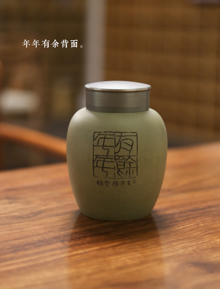 Yixing purple sand tea pot ceramic POTS sealed as cans moistureproof home high - grade tea store POTS with cover the size
