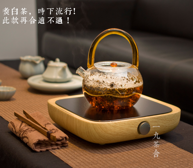 Three fully automatic home cooked the electric TaoLu boiled tea, the tea stove suit refractory glass pot of boiled tea kettle