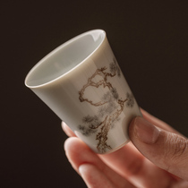 Shukeng Xianyang four-entry tea cup scented cup set guest cup master cup tea cup ceramic Kung Fu tea set