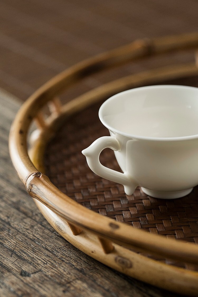 Dehua white porcelain teacup master cup single cup of household ceramic kung fu tea tea tea sample tea cup small single