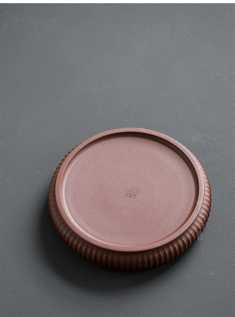 It bearing bearing dry mercifully Taiwan Japanese dry mercifully tea tray teapot mat cup mat tea kungfu tea accessories with zero