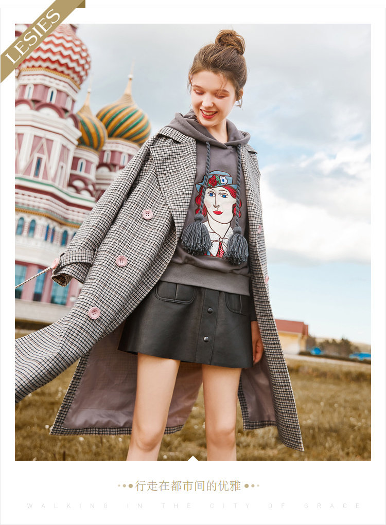 Trench pour femme LESIES     en Polyester - Ref 3227620 Image 7