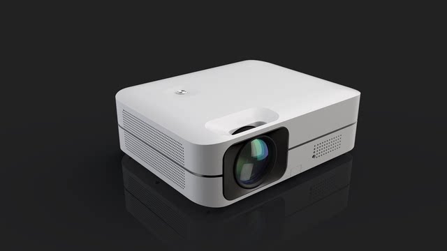 S6001 Wireless Smart Projector Full HD Cinema Android System Dual Stereo Audio ໂທລະສັບມືຖືຫນ້າຈໍດຽວກັນ