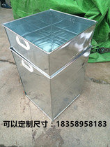 Promotional custom outdoor trash can inner barrel stainless steel glass fiber reinforced plastic liner molded inner cylinder recycling
