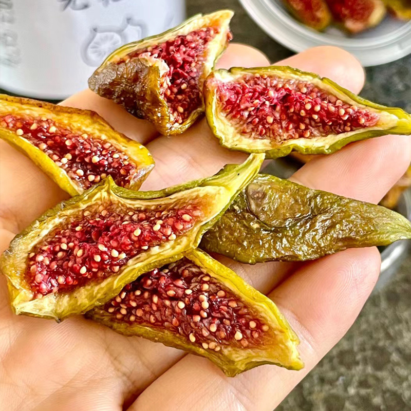 Dried Figs Ready to Eat, Original Green-Skinned Fig Snacks in Cans Dried Figs Ready to Eat, Original Green-Skinned Fig Snacks in Cans