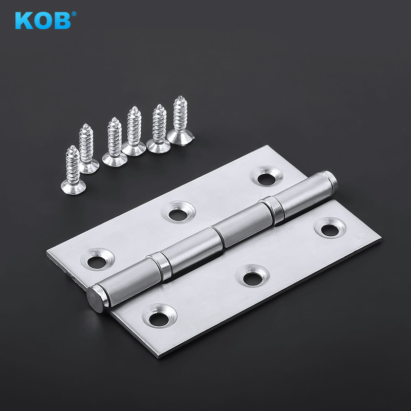 Stainless steel flush hinge household hinge small door