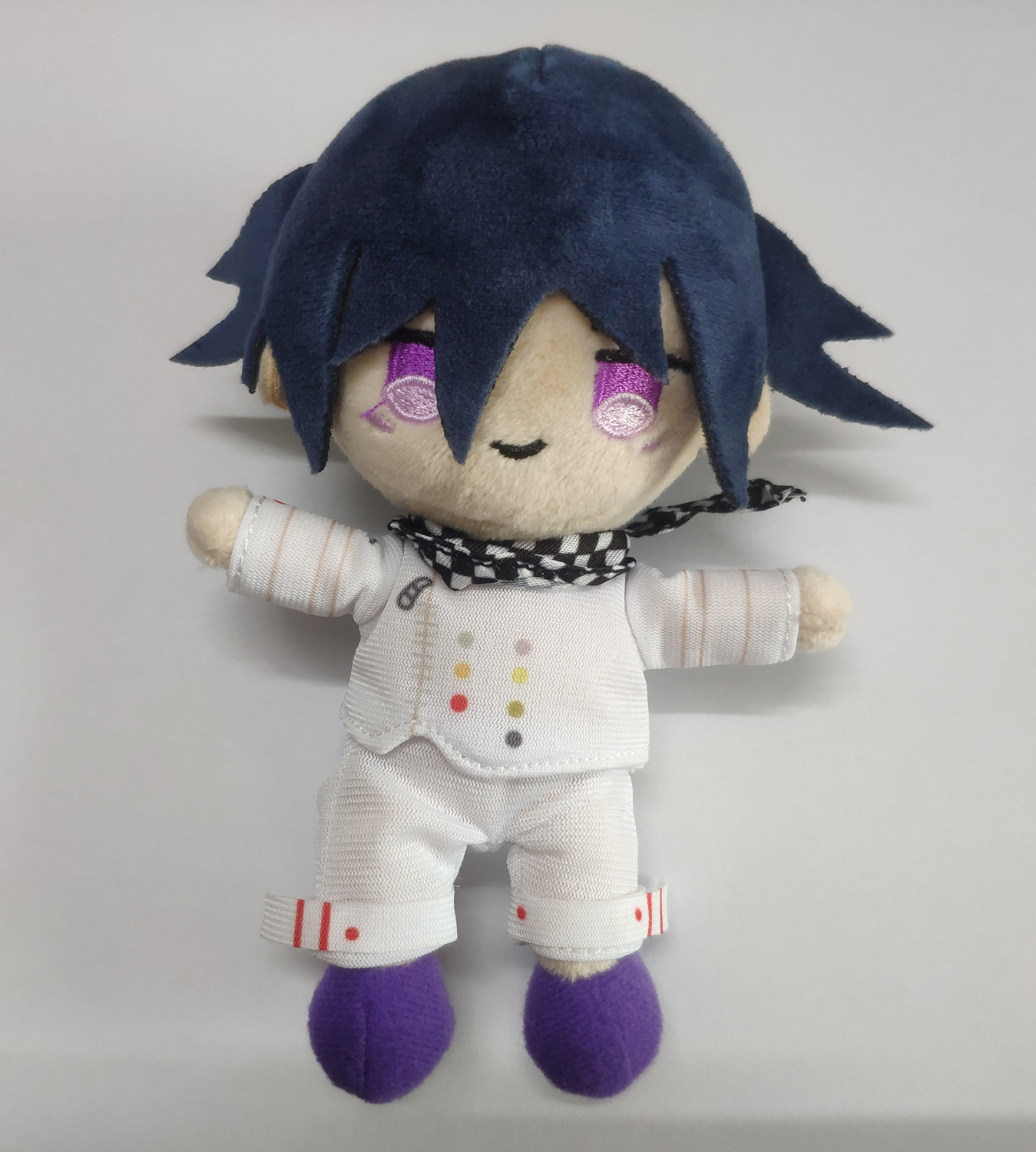 15cm Danganronpa V3 Dangan Ronpa Kokichi Oma Plush Doll Hanging Keychain Toy