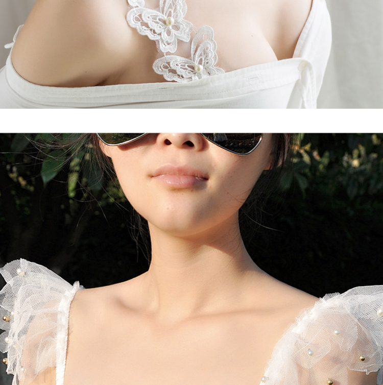 Nhẹ sang trọng ren hoa vai dây đeo phụ kiện bra dây đeo rhinestone quây váy từ cổ áo lót bra bra phụ kiện áo lót