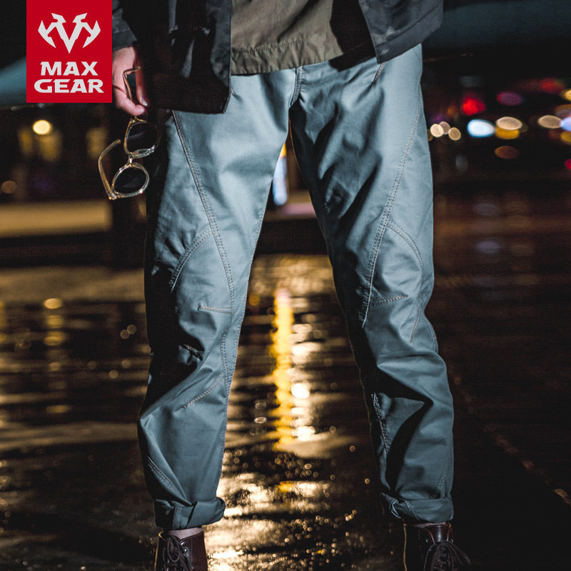 MAXGEAR Outdoor Casual Trousers Men's Spring Trend Personality Multi-Bag Tactical Functional Cargo Pants
