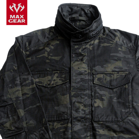 MAXGEAR漫寂战术风衣 男军迷个性休闲耐磨防泼水外套夹克春季新款