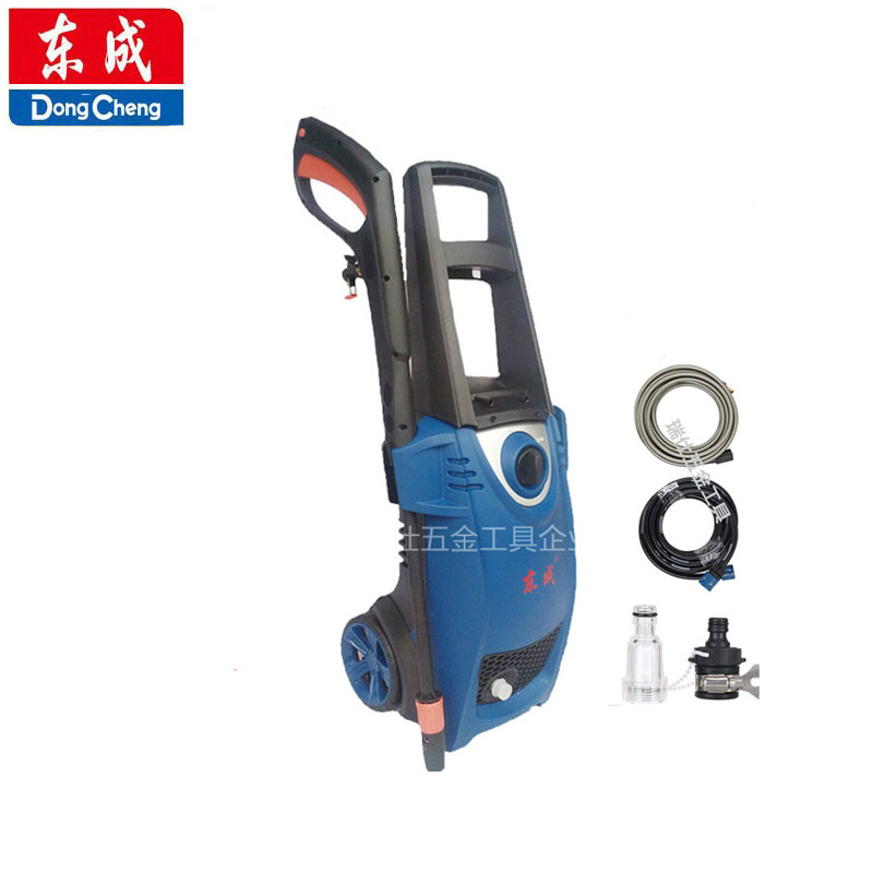 Dongcheng car washing machine artifact ultra-high pressure household 220v portable brush car water pump grab automatic washing machine water gun