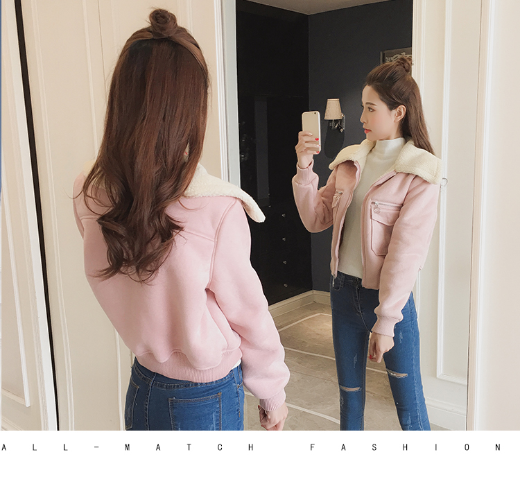 Thu đông 2018 phiên bản mới của Hàn Quốc 150cm nhỏ ngắn nữ cao cấp thời trang hoang dã ve áo ngắn xs thời trang nữ 2021