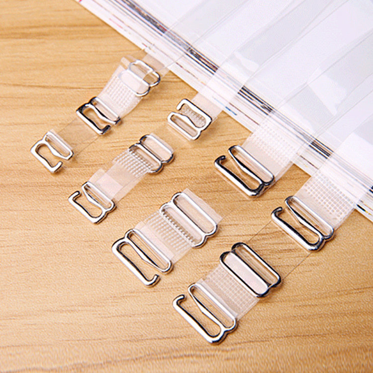 Anti-slip transparent shoulder strap Silicone Invisible Frosted Underwear Shoulder Strap Widening Plus Fine Lengthened Traceless Plastic Underwear Strap