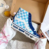 VANS Vans Sk8-Hi Anaheim черный цвет вышитый высококвалифицированные мужчины и женские холст обувь vn0a54fba5j