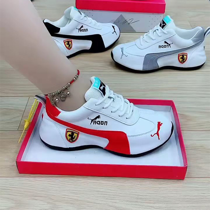 Genuine leather daddy shoes women's ins tide 2022 spring new flat bottom leather shoes all-match breathable women's shoes sports casual shoes