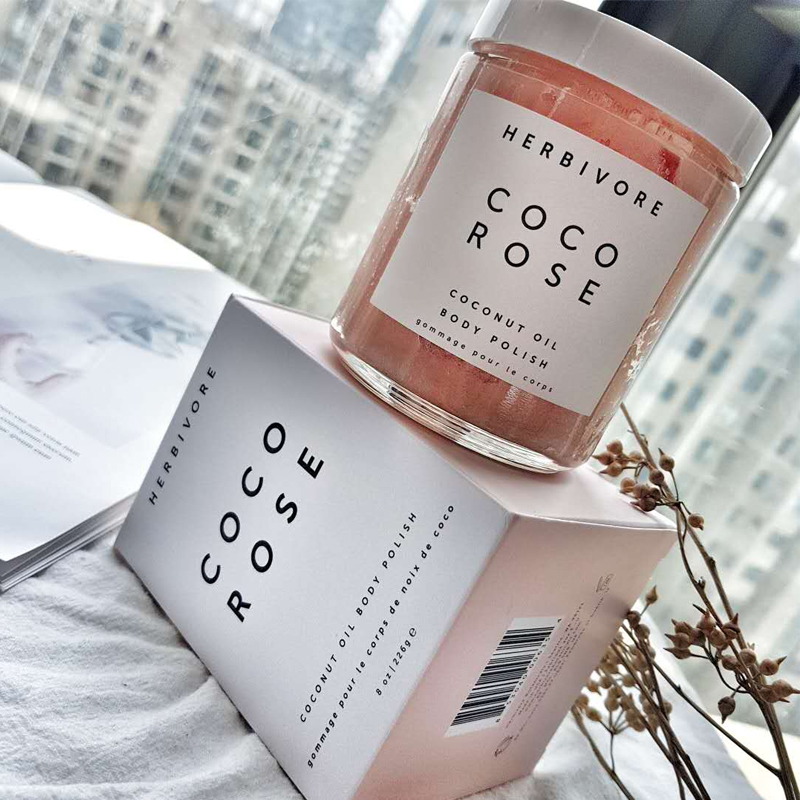 Spot Herbivore Botanicals Coco Rose Body Rose Coconut Body Frosted Cream