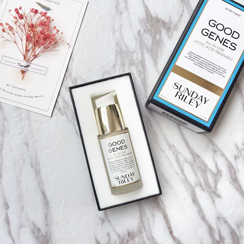 Sunday Riley Good Genes is a full-effect gene essence of 30ml closing mouth